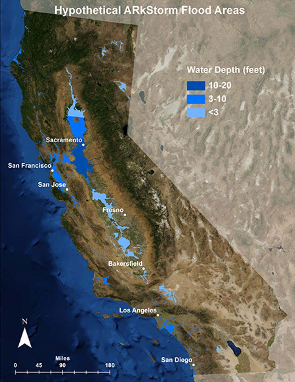 The Dangers Of A California Megaflood News Icfm International